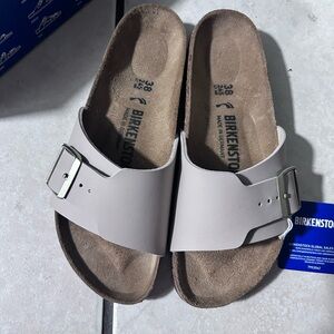 Birkenstock Womens Catalina Graceful Sandals(38)/ (39) size US 8 Leather Slides